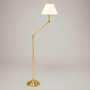 SL0053.BR.BC Buckton Floor Lamp, Brass