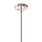 Kimrose 1 Light Mini Pendant with Clear Fluted Glass Polished Nickel подвесной светильник 52414PN Kichler — фото 5