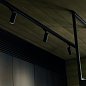 Трековый светильник Link 1-PHASE SURFACE 3 м Ideal Lux 344973, черный — фото 1