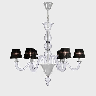 Люстра Sogni Di Cristallo Sybaris with lampshades