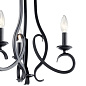 Ania 3 Light Convertible Chandelier Black люстра 52243BK Kichler — фото 3