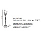 IDL Fosca 397/3P Chrome Black торшер — фото 1