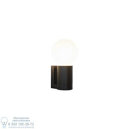 Solitario mini Contardi Solitario настенный светильник с круглым стеклянным плафоном и цилиндрическим основанием