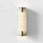 1469002 Elba 400 Wall Astro lighting настенный светильник ткань цвета шпаклёвки / бронза — фото 1