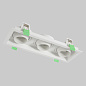 CLT 069C3 WH Crystal lux Elara Светильник встроенный GU10 50W — фото 2