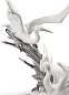 Фарфоровая скульптура двух журавлей Cranes Lladro, серебряный люстр 01009090 — фото 1