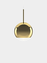 Подвесной светильник Tom Dixon Mirror Ball Small - Золотой зеркальный Поликарбонат