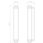 1477007 Burlington 600 Phase Astro lighting настенный светильник матовое золото — фото 9