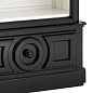 109616 Cabinet Elegancia black finish шкаф Eichholtz