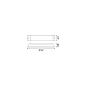 244594 Ideal Lux STRIP LED DRIVER 1-10V/PUSH 150W 24Vdc LED driver — фото 1