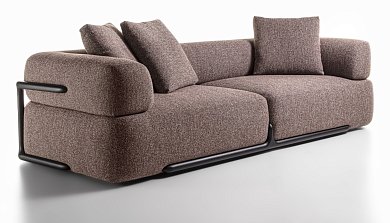 Диван Klem 270 Porada с каркасом из массива ореха