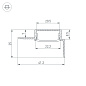 Профиль для светодиодной ленты Arlight FANTOM-W20-H10-EDGE — фото 1