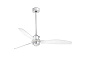 33394WP-9 JUST FAN Ø1280MM CHROME BLADES TRANS 17W 3000K W/R люстра с вентилятором Faro barcelona