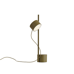 Muuto Post Настольная лампа, коричнево-зеленая POSTBL02