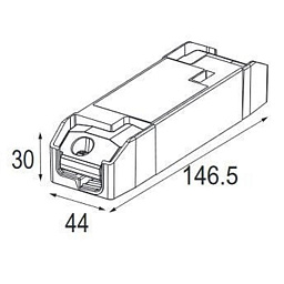 12405630 Modular Accessories светодиодный блок питания 300–1050 мА DALI