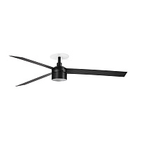 CRUISER RECESSED TEK L Black fan 2700K Wall Control white