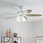 52" Renew Premier Fan Matte White люстра-вентилятор 330162MWH Kichler — фото 2