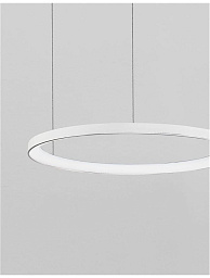 подвесной светильник с металлическим кольцом и LED-освещением