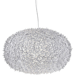 9280B4 Kartell Bloom подвесной светильник с кристаллами большого диаметра