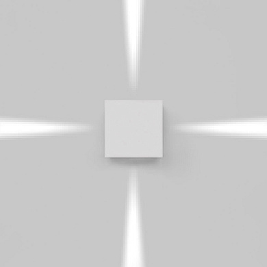 настенный светильник с LED-подсветкой в четырёх направлениях