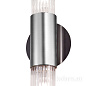 Kolarz Giro 6010.60260 настенный светильник brunito brushed ширина 9.5cm высота 36cm 2 лампы e14