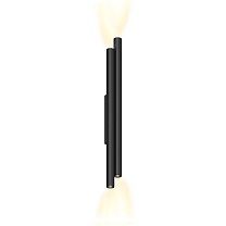 Настенные светодиодные светильники Led technology LOGIC WALL 2X Q550 20.30 WB черный