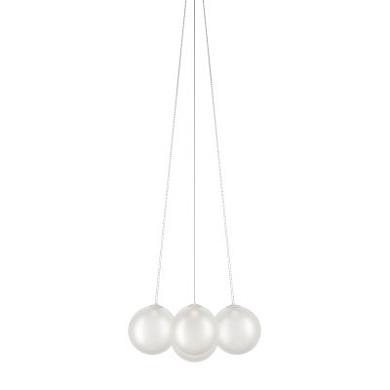 22121 1330 Lodes Random Cloud 7 Luci 23cm люстра дизайнерская с семью источниками света сатиновый белый