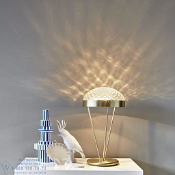 7209/L3 MM lampadari Rays настольная лампа с куполообразным плафоном и металлическими опорами