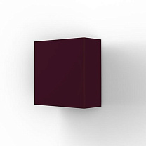 Klint N° 2; Clear PMMA Built-in LED 2800°K warm white 8W; Wine red