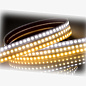 018997 светодиодная лента ARLIGHT RTW 2-5000PW 24V Warm 2700 2x, 3528, 600 LED, LUX