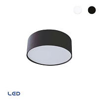 Ceiling lamp black D. 131mm Jaxon