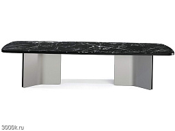 Marvin Прямоугольный обеденный стол из мрамора Minotti