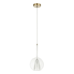 A2720SP-1SG Arte Lamp GALA подвесной светильник с одним шарообразным плафоном