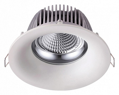 встраиваемый потолочный светильник круглый