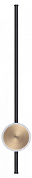 4256/18WL Odeon Light Stilo настенное бра с удлиненной стойкой и двумя декоративными сферами