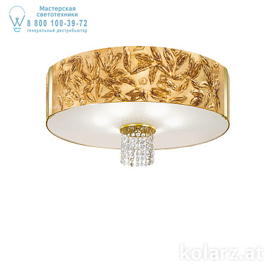 потолочный светильник круглый с орнаментом