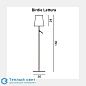 Birdie Lampadaire торшер Foscarini 221004L-25 — фото 3