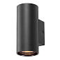 1006441 SLV ASTO TUBE WL cylindrical 1x10W black настенный светильник — фото 1