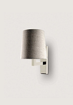 Nickel shown with 5.5 Fez in Natural Linen with Cream Card lining