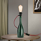 LA 4-1219 bordeaux Bottle Orion настольная лампа — фото 1