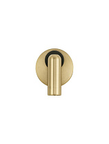 Sandy Gold Aluminium LED 3Watt 220-240Volt 179Lm IP20 3000K Switch On/Off D:7 W:6.3 H:8.5 cm