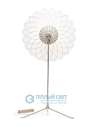 8718282299617 Moooi Filigree торшер с ажурным дисковым плафоном на длинной опоре