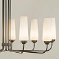 Truby 9 Light Chandelier Black люстра 52481BK Kichler — фото 6