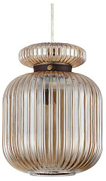 5042/1A Odeon Light Jugi подвесной светильник с плафоном из стекла бронза