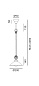 Подвесной светильник Il Fanale Tabià 212.07.OV — фото 1