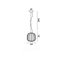 FN2640372ML_20 Foscarini SPOKES 2 Маленький подвесной светильник My Light — фото 1