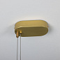 MLP480 Mullan современный линейный латунный светильник Fairfield с LED — фото 7