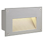 229702 SLV BRICK LED DOWNUNDER светильник встраиваемый IP54 18x1W, 3000К, серебристый