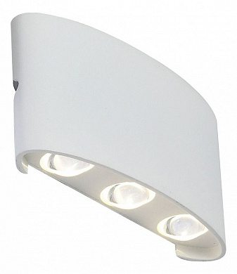 SL089.501.06 ST-Luce Sl089 уличный накладной светильник, 1Вт, 4000K, белый