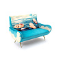 SE16096 Seletti Toiletpaper - Furniture Двухместный диван с туалетной бумагой - Sea Girl — фото 1